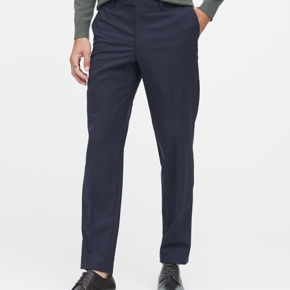Gorgeous Standard Italian Wool Suit Pants